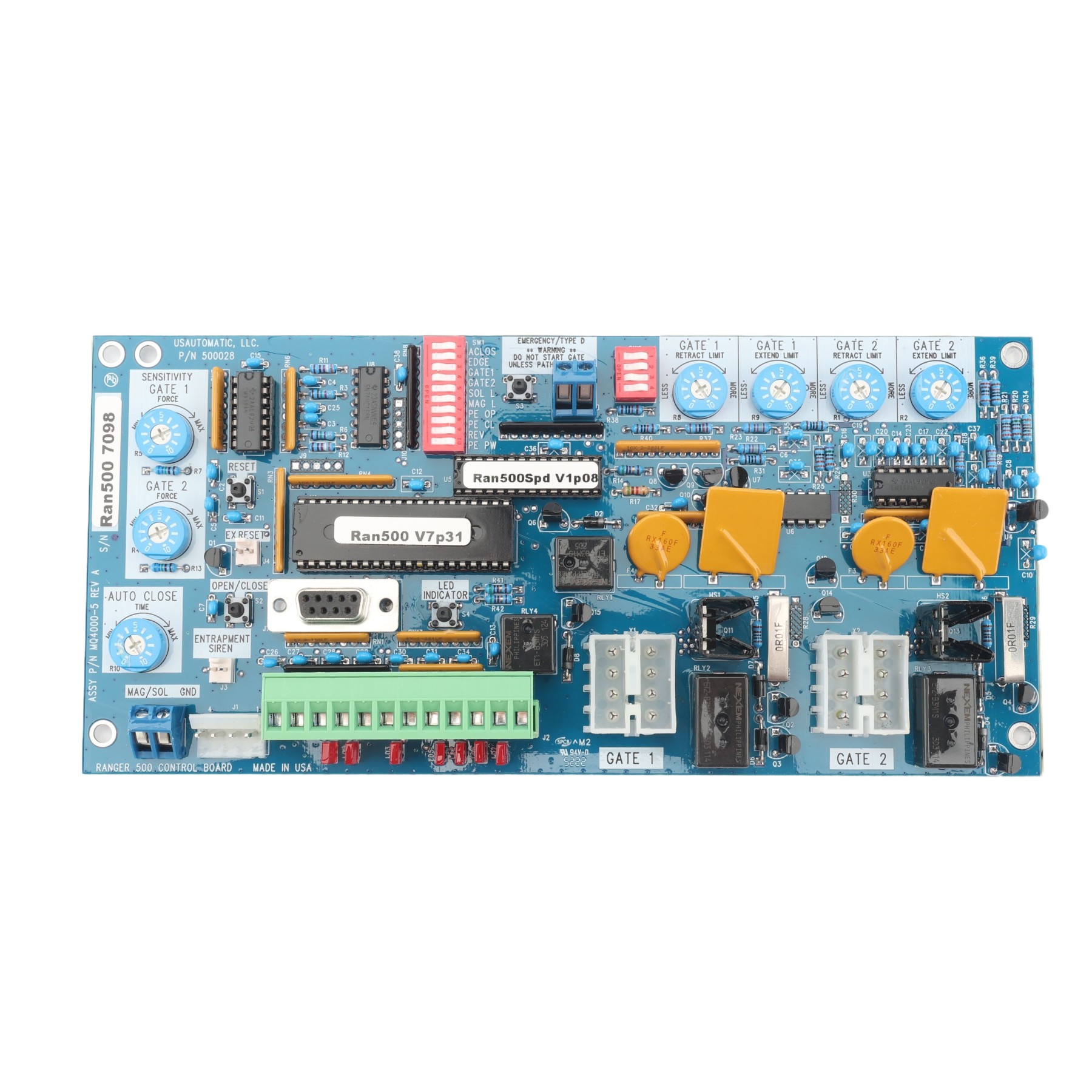 USAutomatic Ranger 500 Swing Gate Opener Control Board - 500028 ...