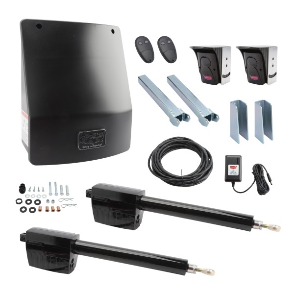 Ranger II 500S Dual Swing Gate Operator with Photo Eye, LCR Receiver & 2 Transmitters - USAutomatic 020511