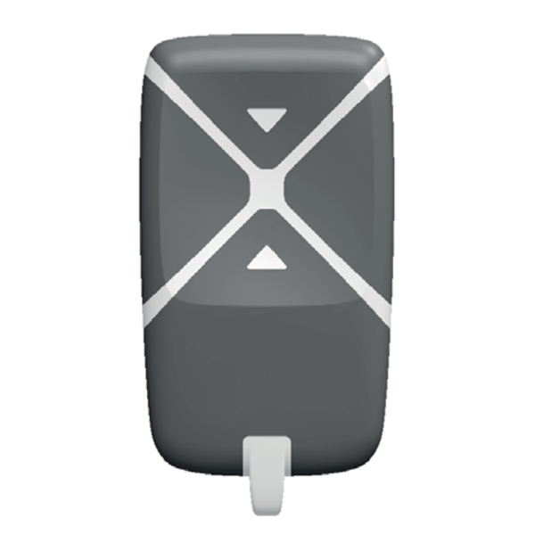 USAutomatic LCR 4 Button Premium Fixed or Clone Transmitter with Visor Clip, Keychain Eyelet
