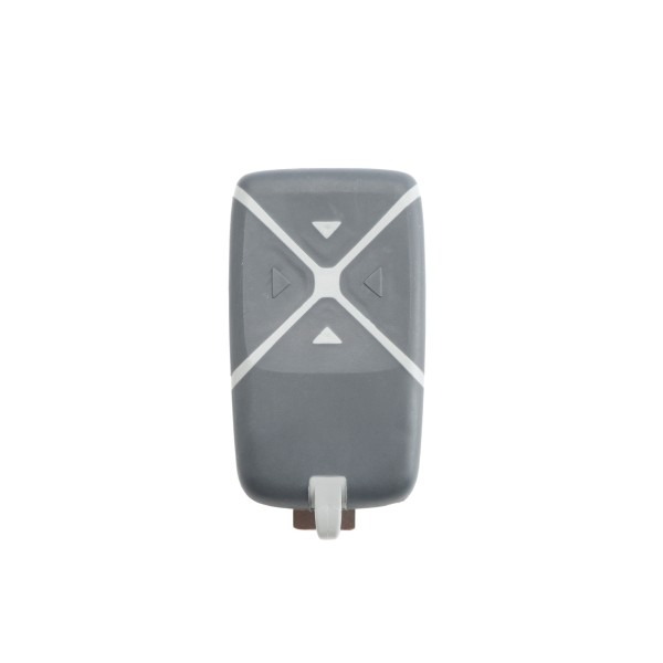 USAutomatic LCR 4 Button Premium Fixed or Clone Transmitter with Visor Clip, Keychain Eyelet