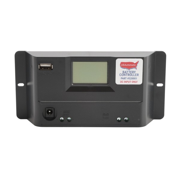 USAutomatic Battery Controller and Solar Charger 12v or 24v (10 Amp DC Only) - USAutomatic 520001