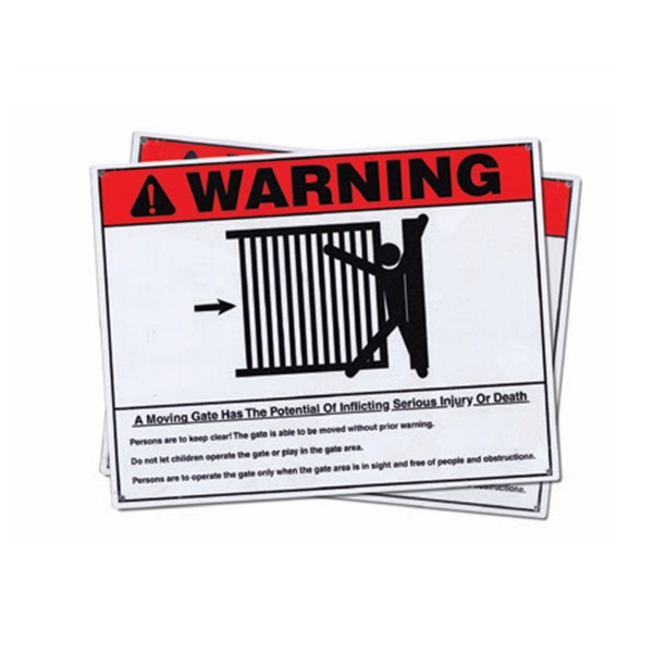 USAutomatic Safety Slide Opener Sign | 601025