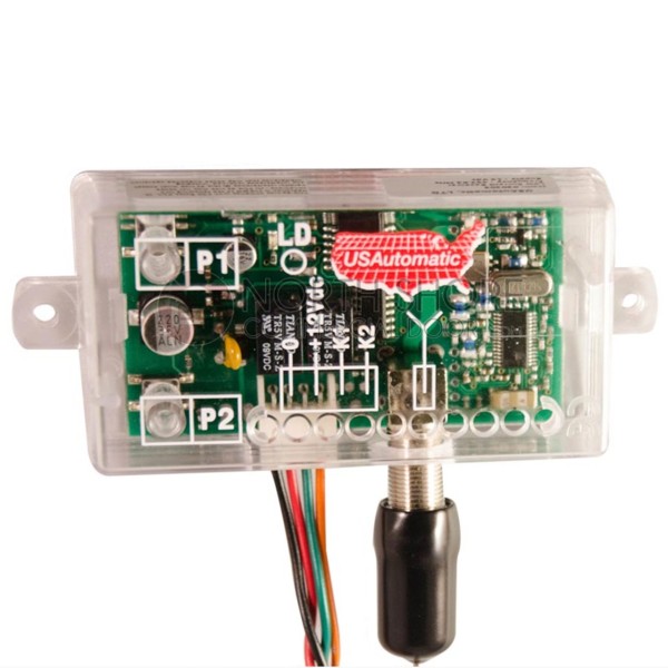 12 VDC LCR Receiver Solar Compatible Kit with LCR 030205 Dual Channel Receiver, Antenna and Bracket, 12' Coax