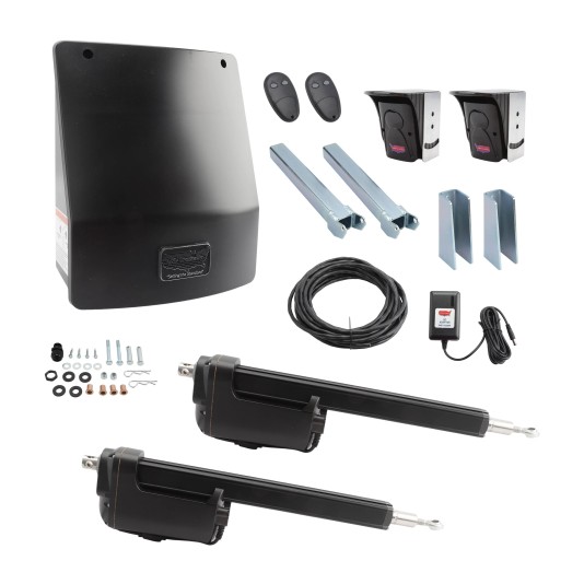 USAutomatic Ranger 500 2 AC Charged Dual Swing Gate Opener Kit with Receiver - 020511 (Default)