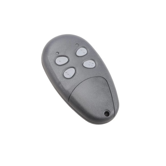 LCR 4 Button Premium Fixed or Clone Transmitter with Visor Clip, Keychain Eyelet 