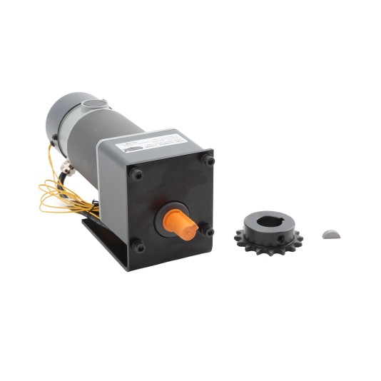 USAutomatic Patriot RSL Gear Motor complete with bracket - 4 conductor cable (Sprocket PN 580030 NOT included) - 510202