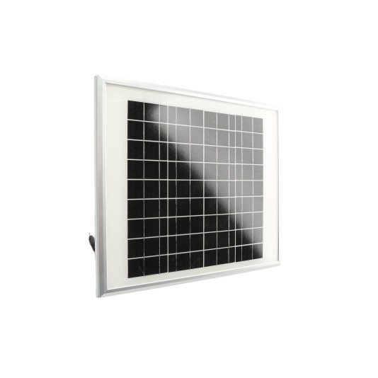 USAutomatic 20 Watt Solar Panel Kit (Solar Panel, Mounting Bracket, DC Power Plug)
