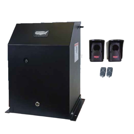 USAutomatic Patriot RSL AC Charged Slide Gate Opener Kit with Receiver - 020410