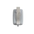 LCR 4-Button Premium Transmitter Fixed or Clone programmable, visor clip, keychain eyelet, rubberized elastomeric face