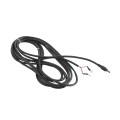 Solar Panel Replacement Cable (15') With DC plug and spade terminals