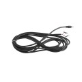 Solar Panel Replacement Cable (15') With DC plug and spade terminals