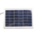 USAutomatic 10 Watt Solar Panel Kit (Solar Panel, Mounting Bracket, DC Power Plug) - 520026