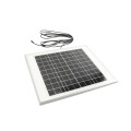 USAutomatic 20 Watt Solar Panel Kit (Solar Panel, Mounting Bracket, DC Power Plug)