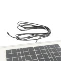 USAutomatic 20 Watt Solar Panel Kit (Solar Panel, Mounting Bracket, DC Power Plug)