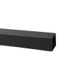 USAutomatic Gooseneck Pedestal 42" - 48" Tall - Commercial Grade Powder-Coated Black (In-Ground)