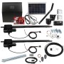 Patriot II Solar Charged Dual Swing Gate Operator with Photo Eye, Receiver, 2 Transmitters & Solar Panel