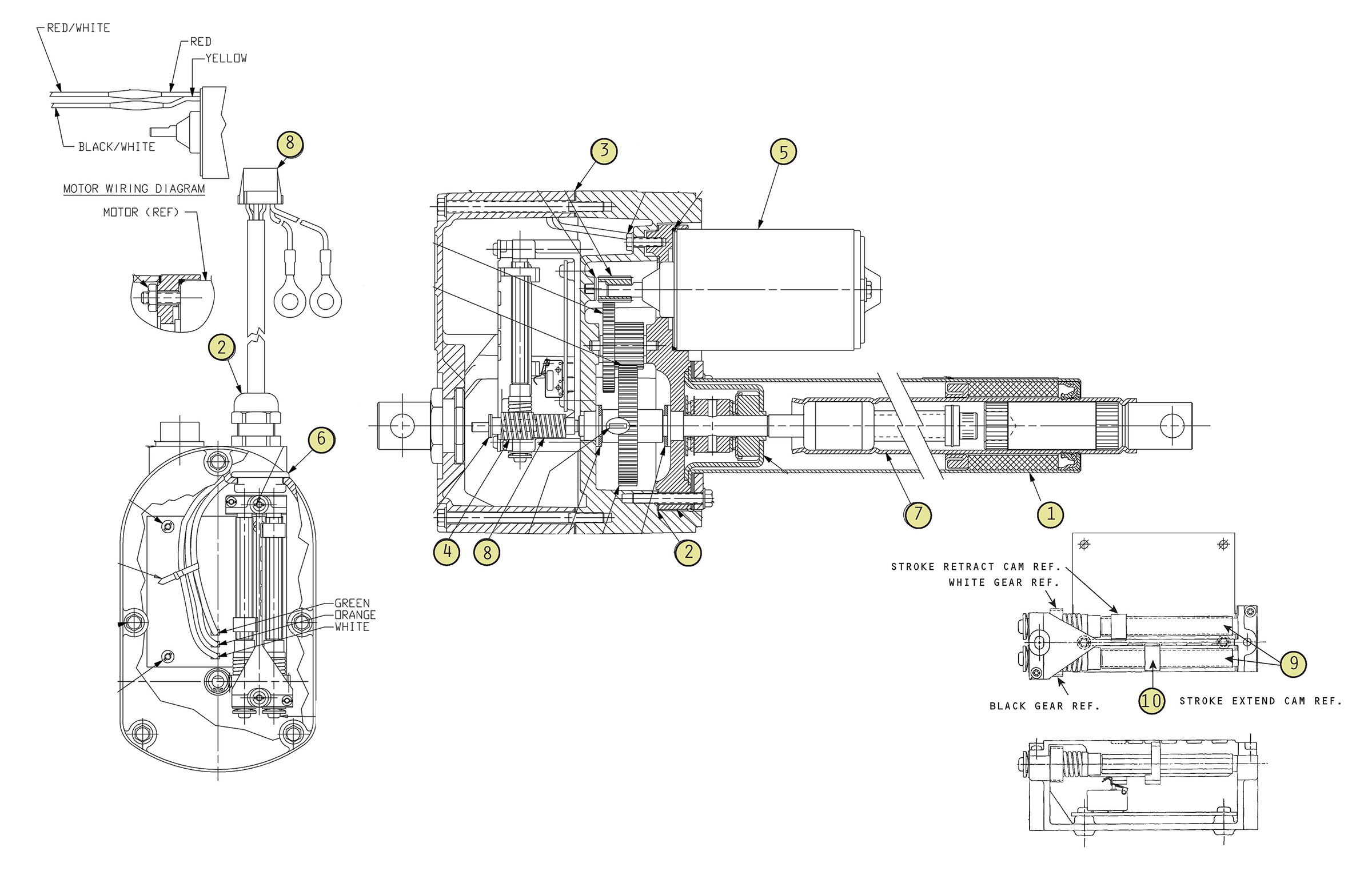 USAutomatic Patriot Gate Opener Linear Actuator Parts Resources Hub