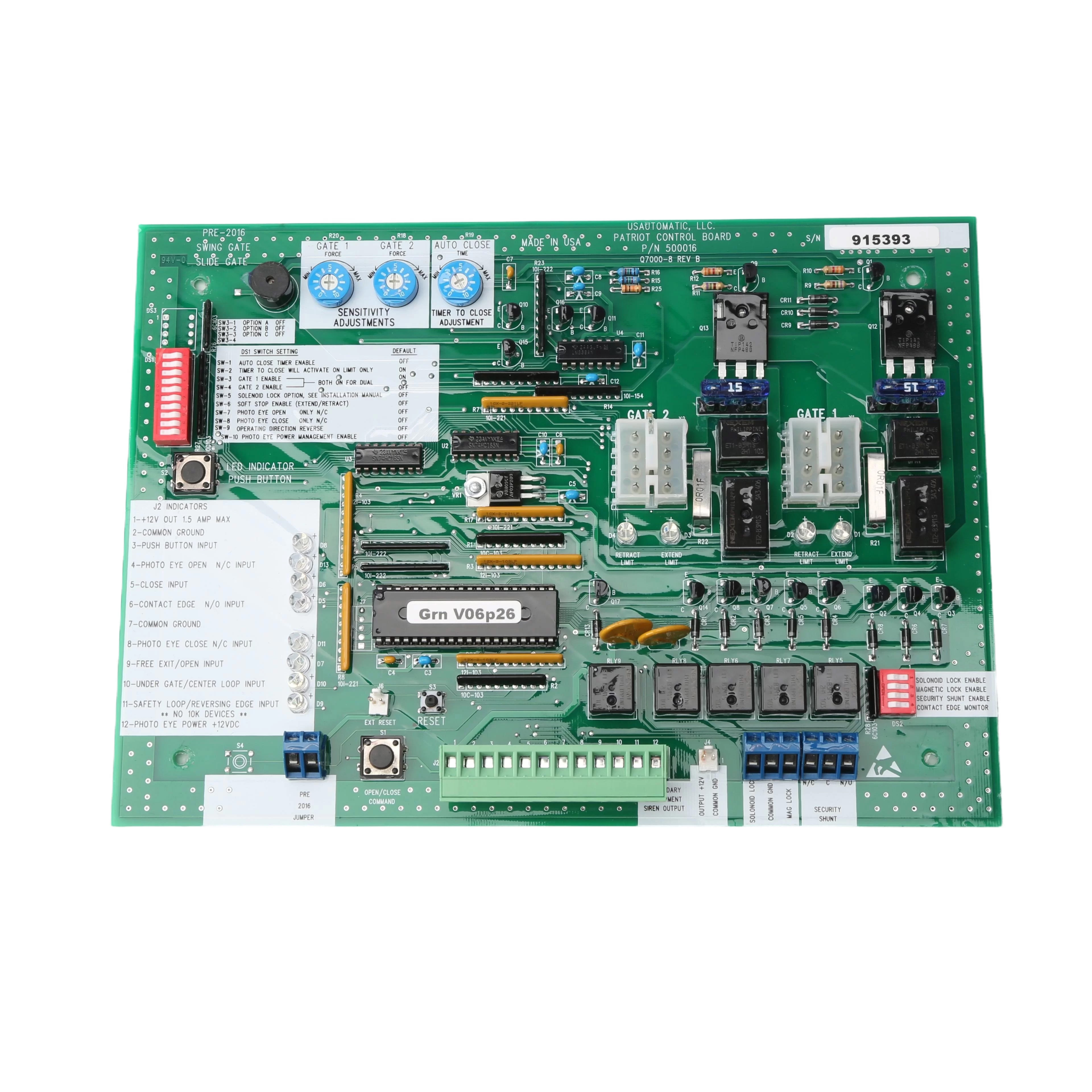 USAutomatic 500001 Control Board