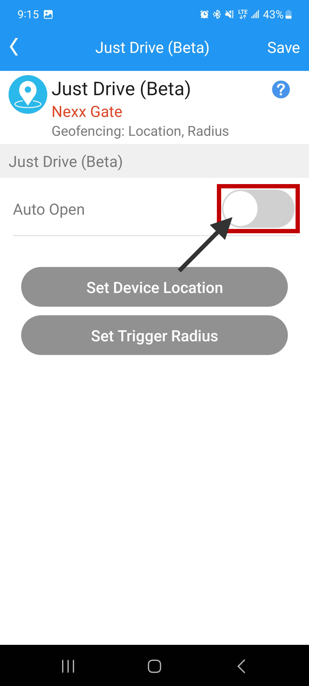 NEXX Gate App Installation Instructions
