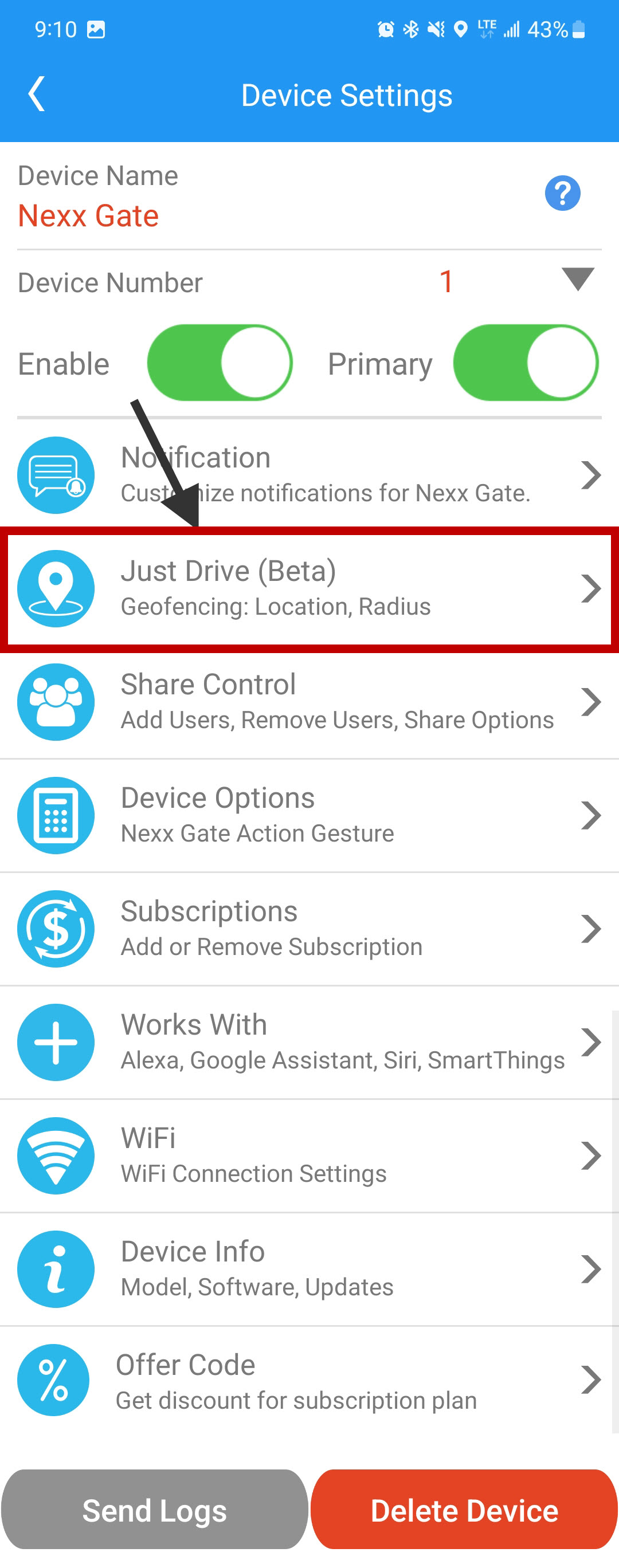 NEXX Gate App Installation Instructions