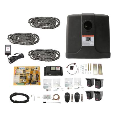 A slide patriot gate opener