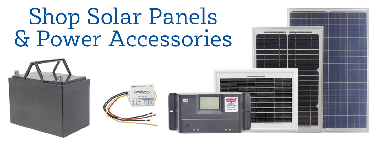 Shop USAutomatic Solar and Other Power Accessories